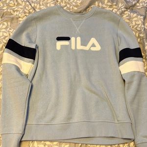 Light Blue FILA Sweatshirt